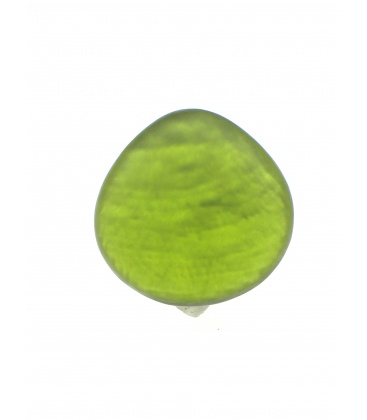 Oorclips groen met een parelmoerlook van Culture mix