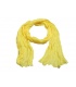 Gele dunne langwerpige sjaal