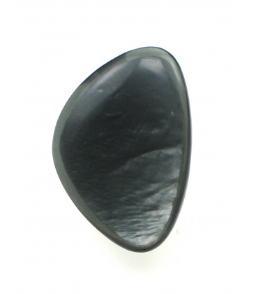 Culture Mix grijze oorclips met parelmoer inleg 