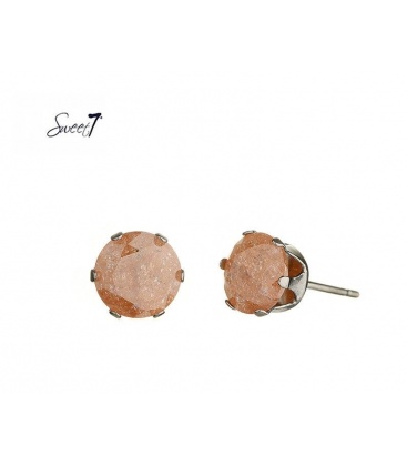 Oranje / bruine oorknopjes