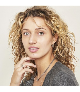 Goudkleurige ronde oorbellen 