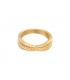 Goudkleurige ring met verdikking (17)