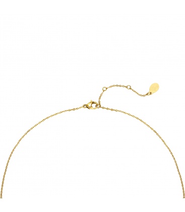 Goudkleurige ketting met een klein hartje