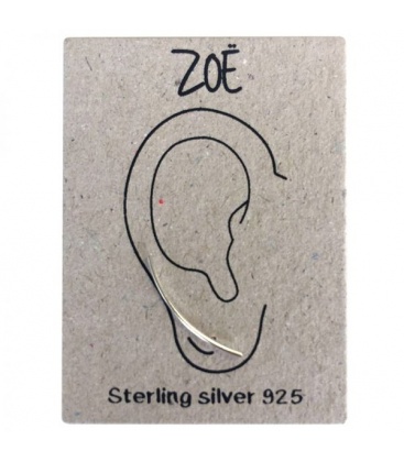 Zilveren (925) oorbellen (earline)
