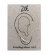 Zilveren (925) oorbellen (earline)