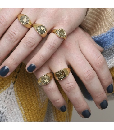 Zilverkleurige ring mermaid vibes (18)