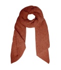Luxe bruine winter sjaal gemaakt van een comfortabele zachte stof