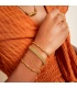 Goudkleurige simpele armband