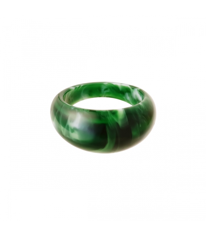 Groene polyhars ring (17)