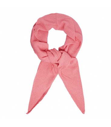 Roze gehaakte sjaal
