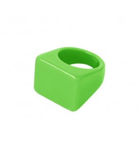 Groene vierkante ring