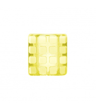 Gele kubus ring met blokjes (18)