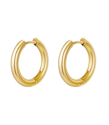 Goudkleurige Oorring 