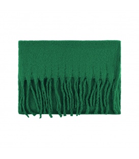 Donker groene warme winter sjaal