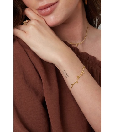 Goudkleurige armband met sterretjes