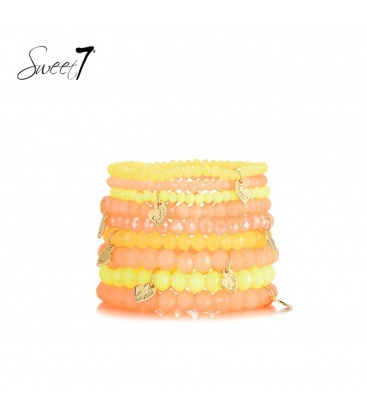 Stijlvolle Oranje Armband - Perfect Voor Elke Outfit