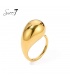 Goudkleurige ring