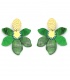 boucles-d-oreilles-clip 23967-yonit-boucle-d-oreille-clip-acier-verte
