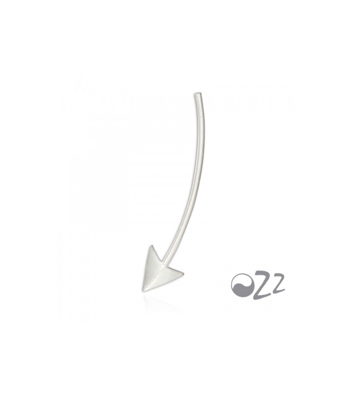minimalistische sterling zilveren oorbars Sterling zilveren bar oor klimmers minimale sterling zilveren vierkante bar oorbellen Sieraden Oorbellen Oorbellen: Jackets & Climbers Earclimbers delicate zilveren oorspelden 