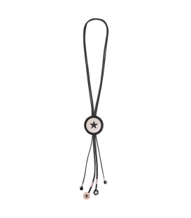 Mooie lange halsketting met sterretjes